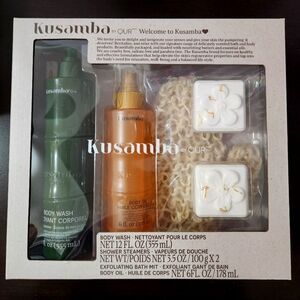Kusamba Skincare by QUR Bath and Body Care, 5-piece Collection